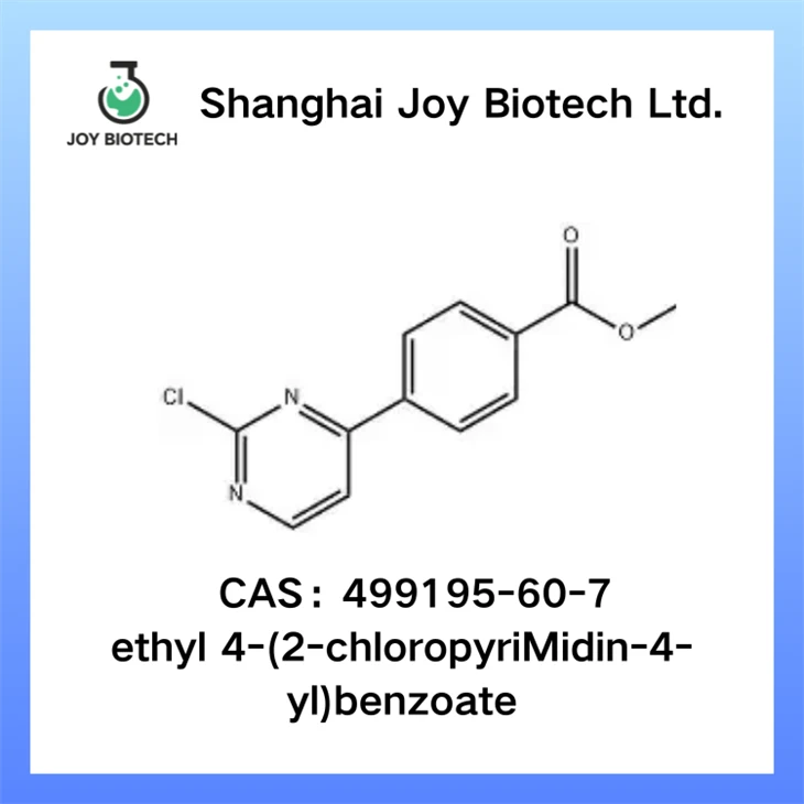 Etyyli-4-(2-klooripyrimidin-4yyli)bentsoaatti CAS-NO 499195-60-7